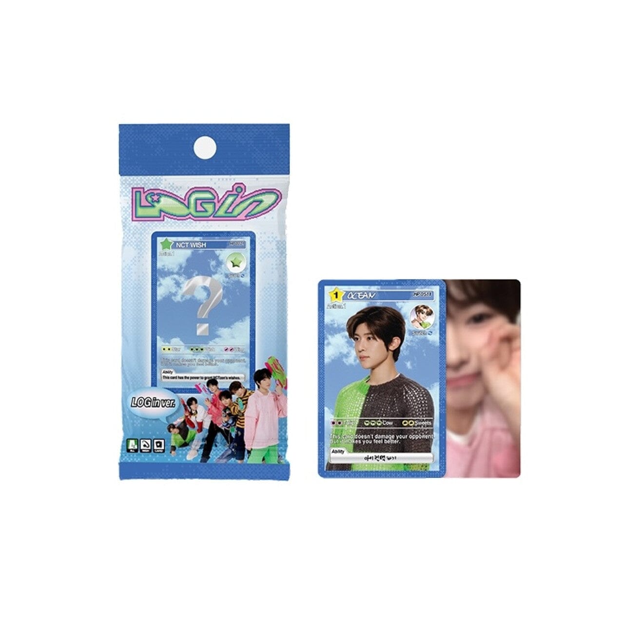 NCT WISH - RANDOM TRADING CARD SET (ASIA TOUR 'LOG IN' MD) Nolae