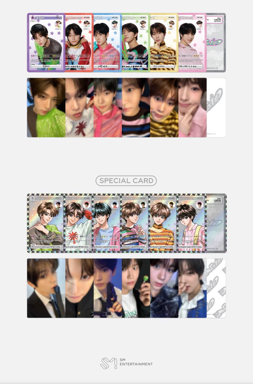 NCT WISH - RANDOM TRADING CARD SET (ASIA TOUR 'LOG IN' MD) Nolae