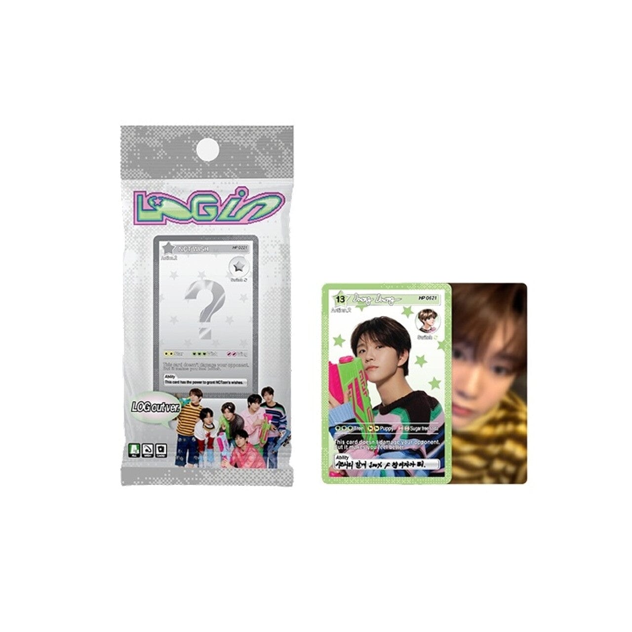 NCT WISH - RANDOM TRADING CARD SET (ASIA TOUR 'LOG IN' MD) Nolae