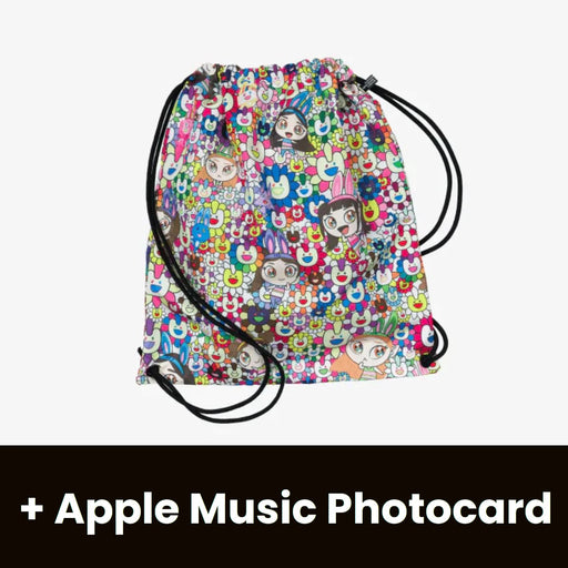 NEWJEANS - SUPERNATURAL (DRAWSTRING BAG VER.) + Apple Music Photocard Nolae