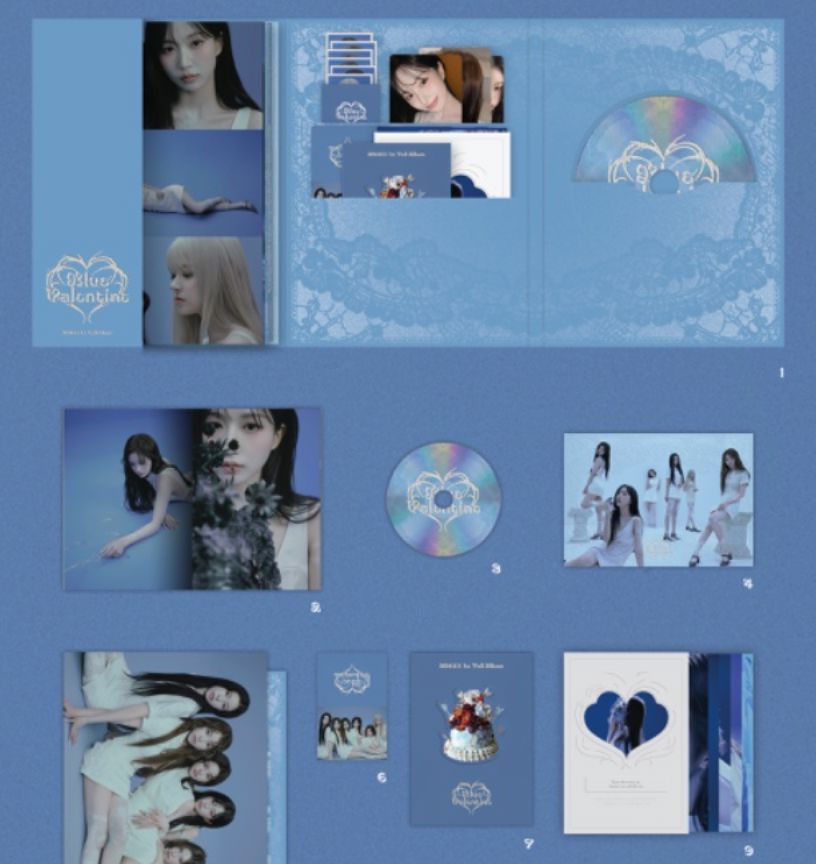 NMIXX - BLUE VALENTINE + FANS SHOP Photocard Nolae