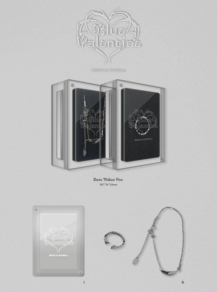 NMIXX - BLUE VALENTINE (LOVE TOKEN VER.) (LIMITED EDITION) + Apple Music Photocard Nolae