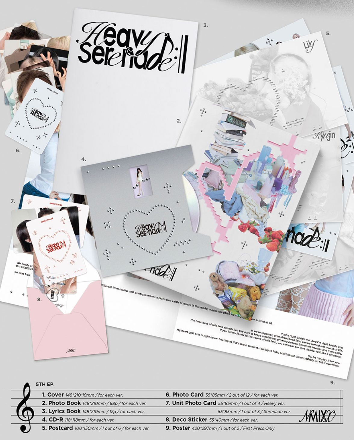 NMIXX Heavy Serenade 10冊セット NMIXX - HEAVY SERENADE
