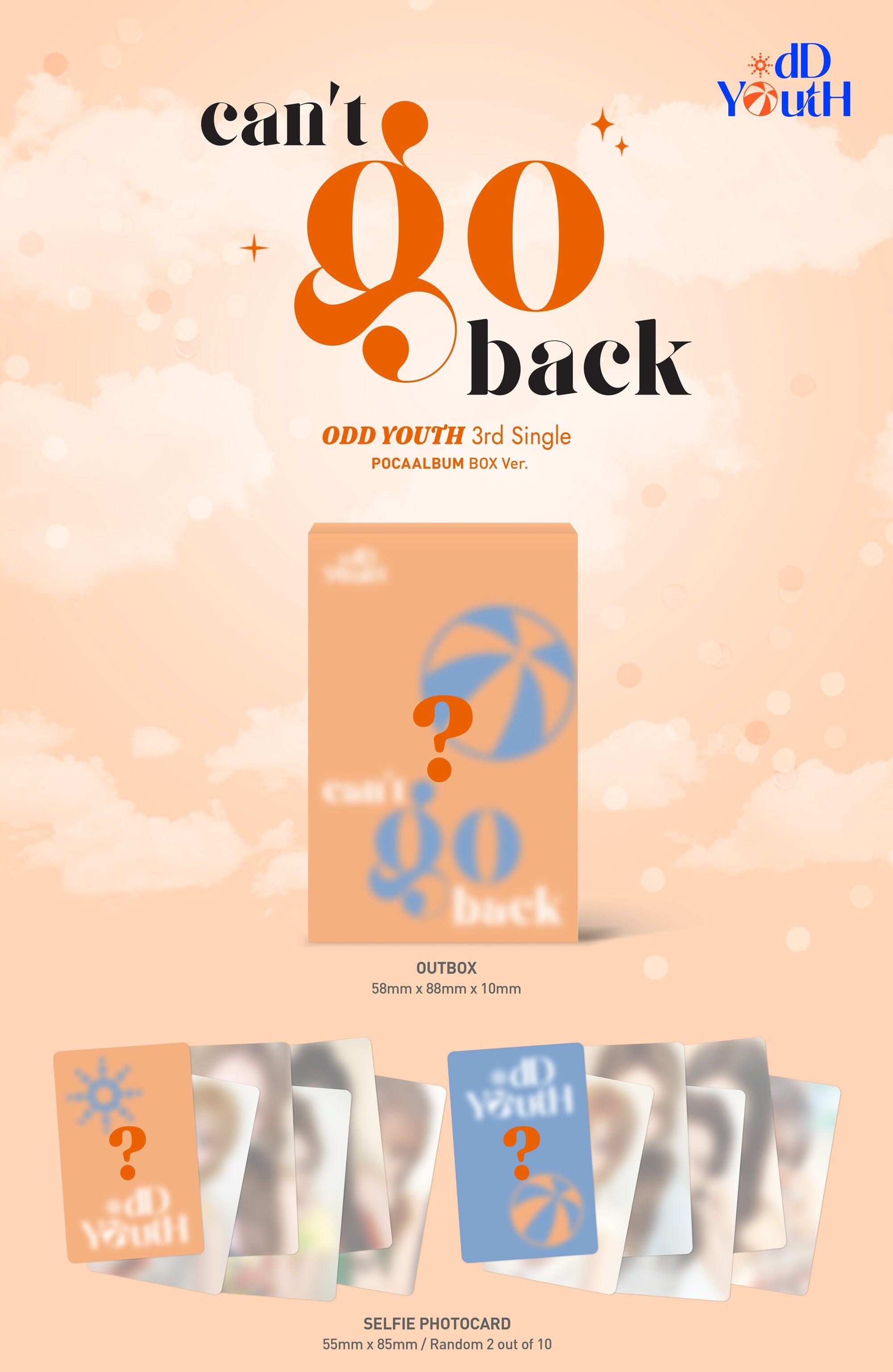 ODD YOUTH - CAN'T GO BACK (POCAALBUM BOX Ver.) Nolae