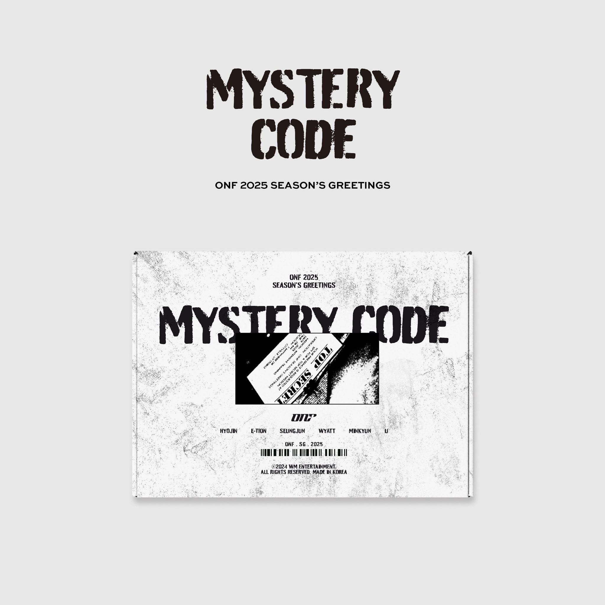 ONF - 2025 SEASON'S GREETINGS (MYSTERY CODE) Nolae