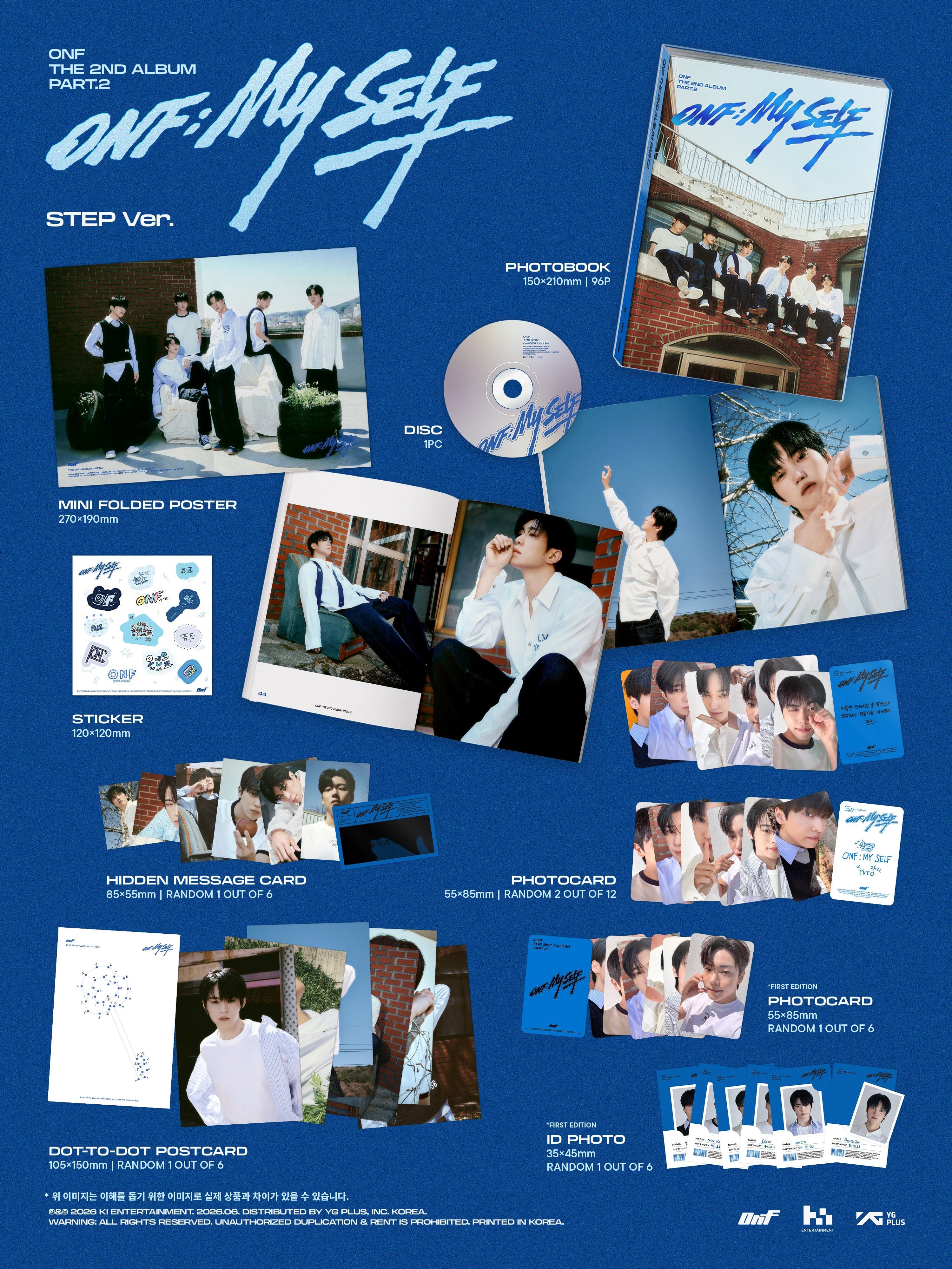 ONF - ONF:MY SELF (PHOTOBOOK VER.) Nolae