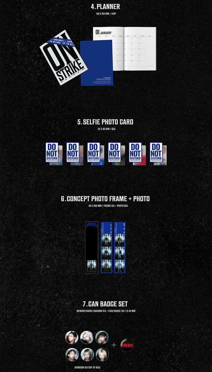 P1HARMONY - 2026 SEASON'S GREETINGS + POB APPLE MUSIC PHOTOCARD