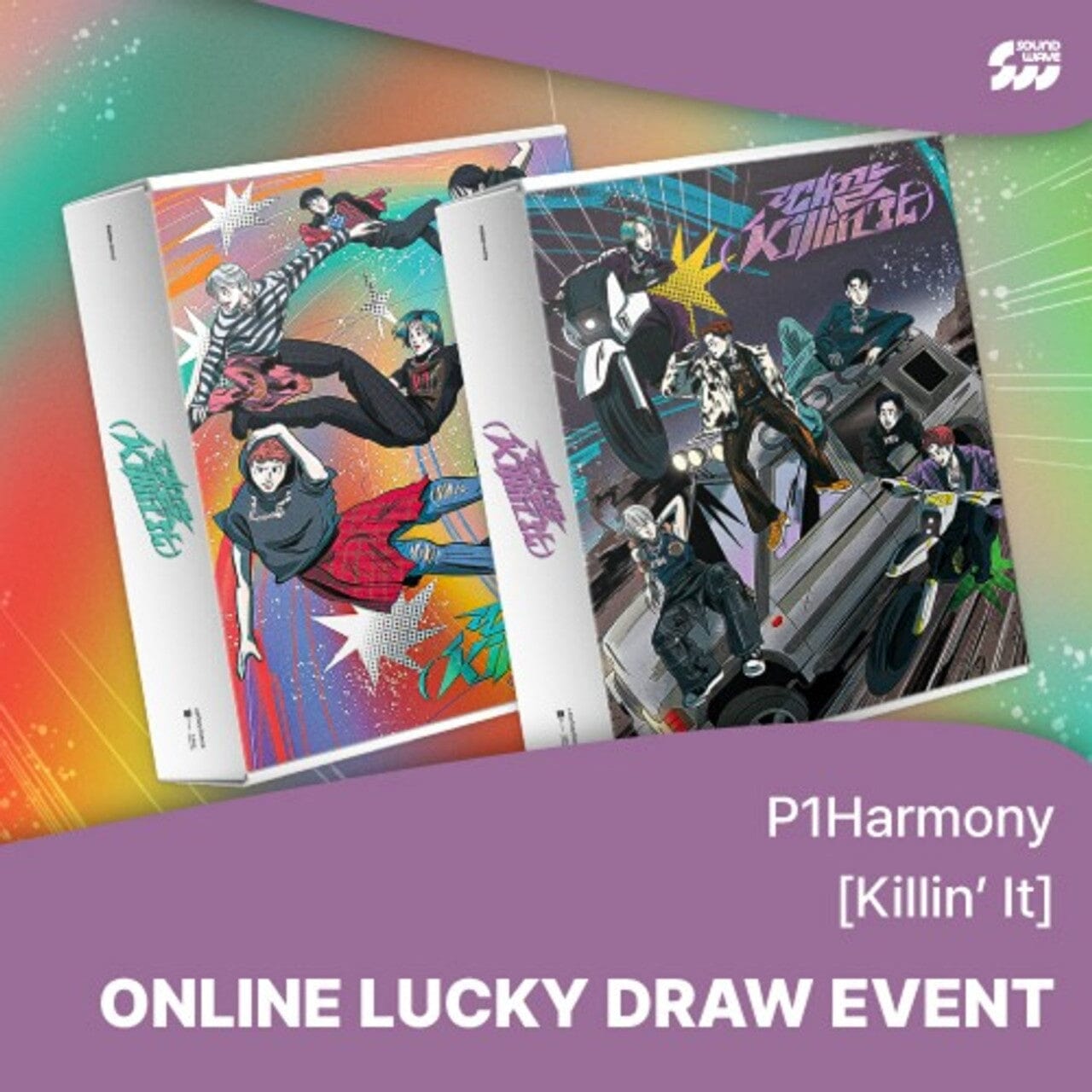 P1HARMONY - KILLIN IT (1ST FULL ALBUM) 2ND LUCKY DRAW Nolae