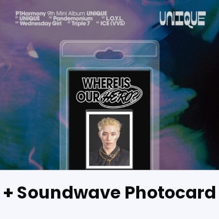 P1HARMONY - UNIQUE (FANCY VER.) + Soundwave Photocard Nolae