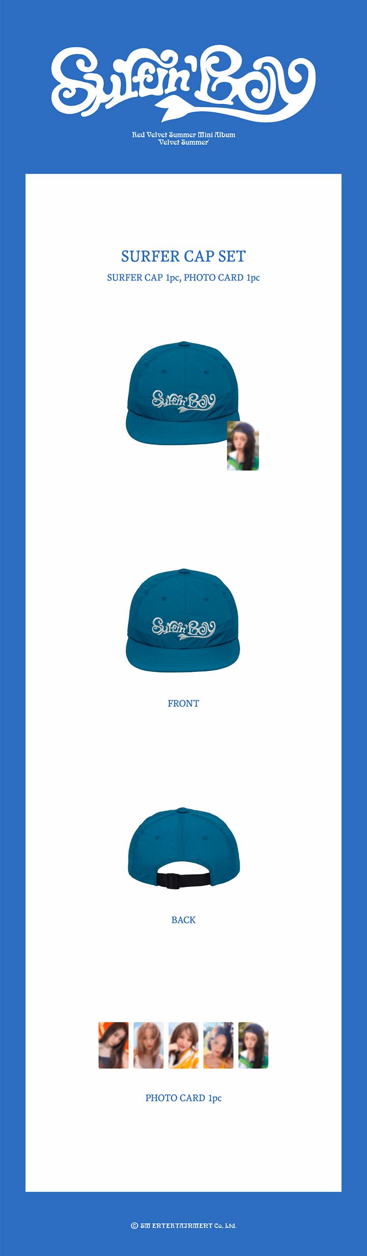 RED VELVET - Summer Mini Album [Velvet Summer] MD: APPAREL Nolae
