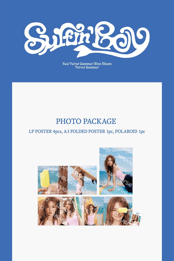 RED VELVET - Summer Mini Album [Velvet Summer] MD: PHOTO GOODS Nolae