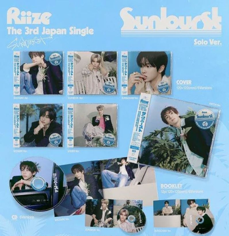 RIIZE - SUNBURST (THE 3RD JAPAN SINGLE) (MEMBER SOLO JACKET EDITION) Nolae