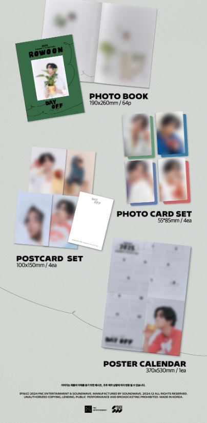 ROWOON - 2025 SEASON'S GREETINGS Nolae