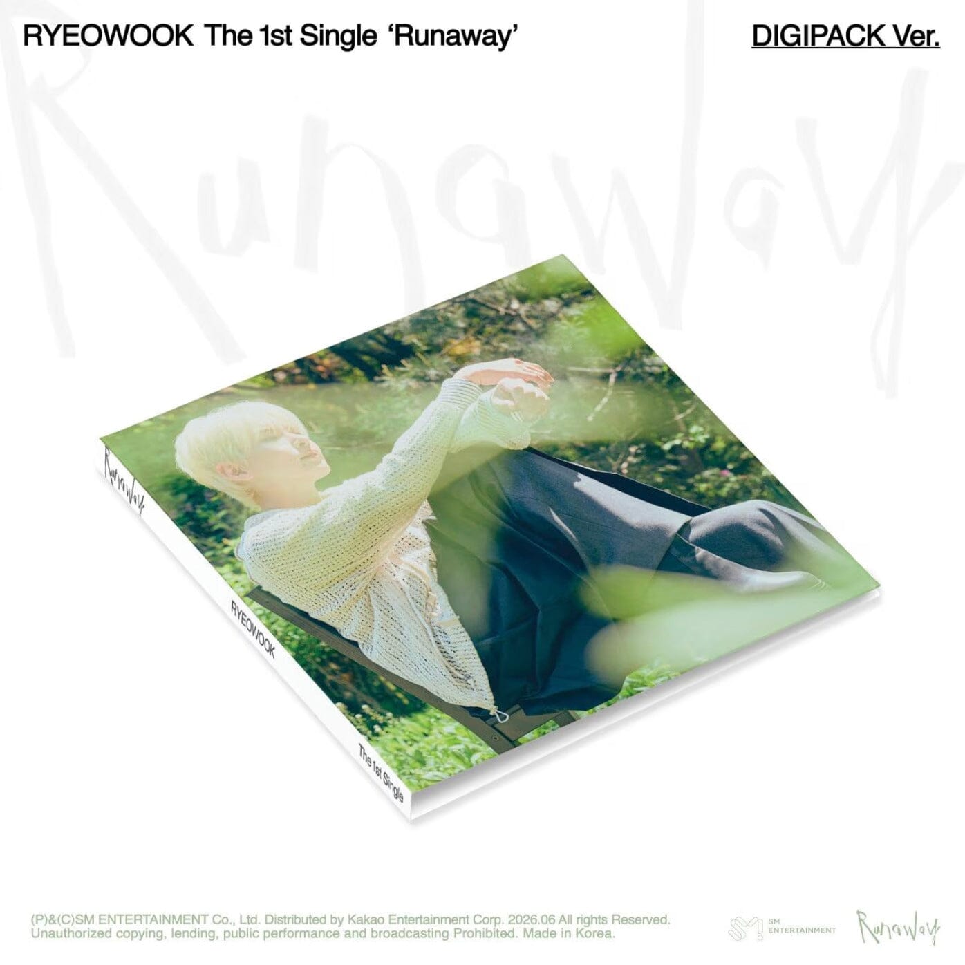 RYEOWOOK (SUPER JUNIOR) - RUNAWAY (DIGIPACK VER.) Nolae