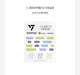 SEVENTEEN - 3D LENTICULAR MINI CARD & BINDER ('17 RIGHT HERE' MD) Nolae