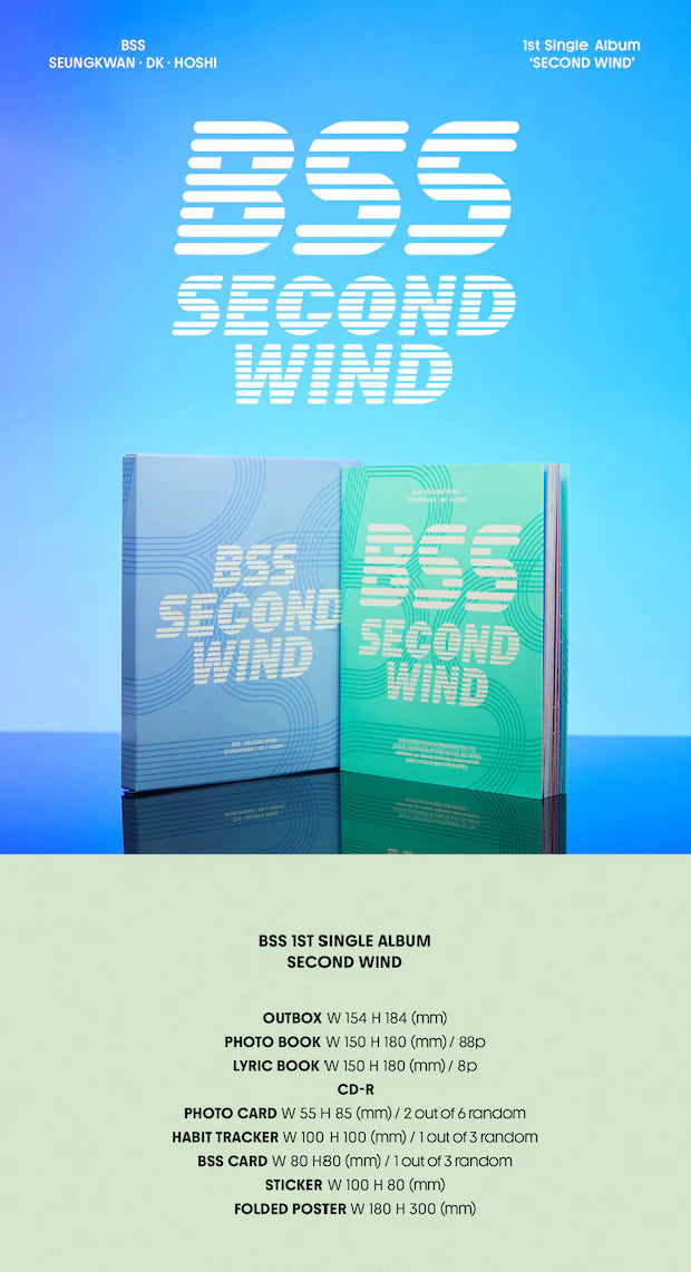 SEVENTEEN BSS - SECOND WIND (1ST SINGLE ALBUM) Nolae