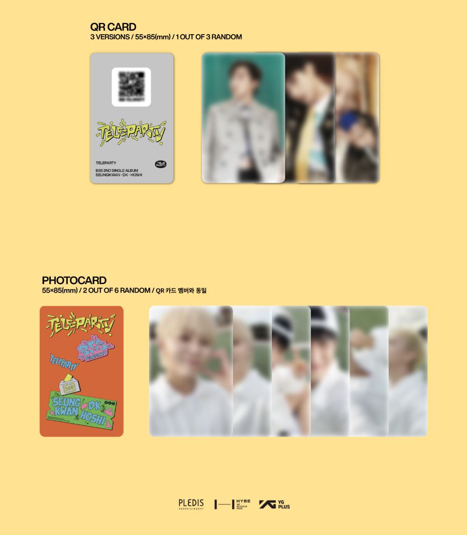 SEVENTEEN BSS - TELEPARTY (WEVERSE ALBUMS VER.) Nolae