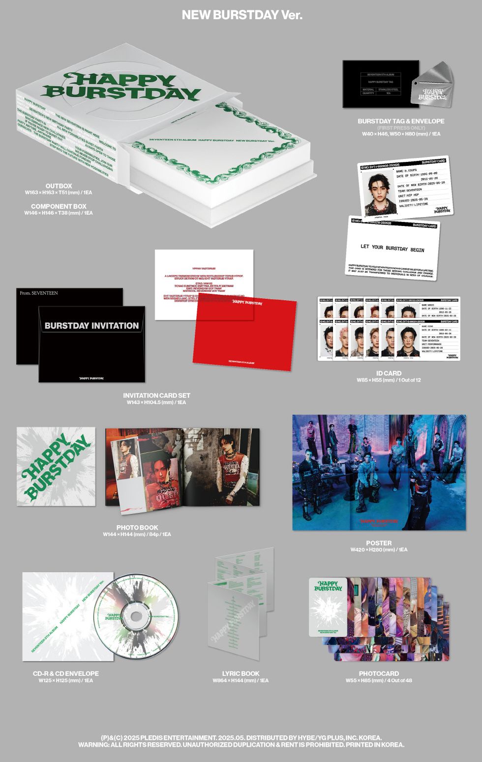 SEVENTEEN - HAPPY BURSTDAY Nolae