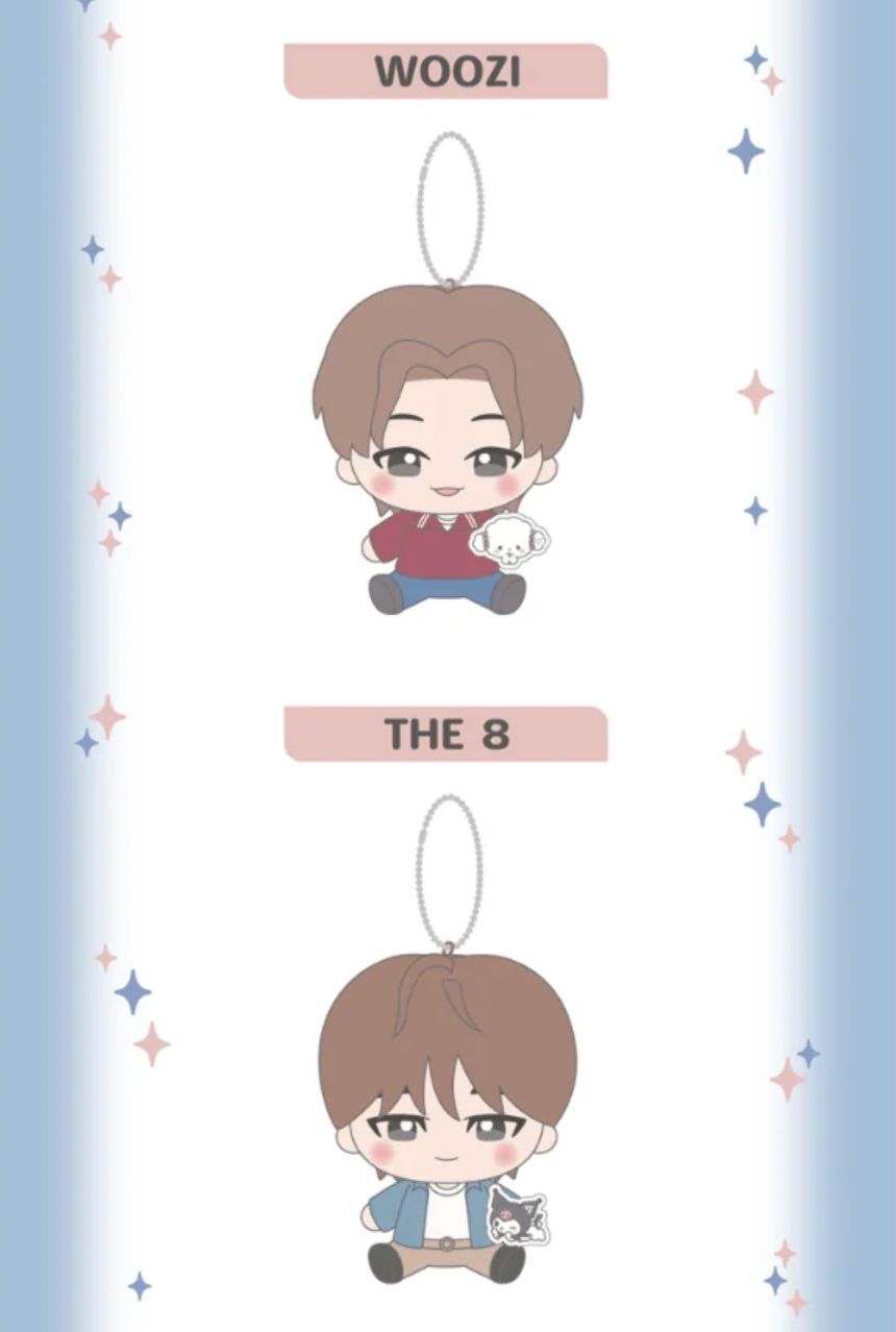 SEVENTEEN - MASCOT KEYCHAIN (SEVENTEEN X SANRIO CHARACTER OFFICIAL MD) Nolae