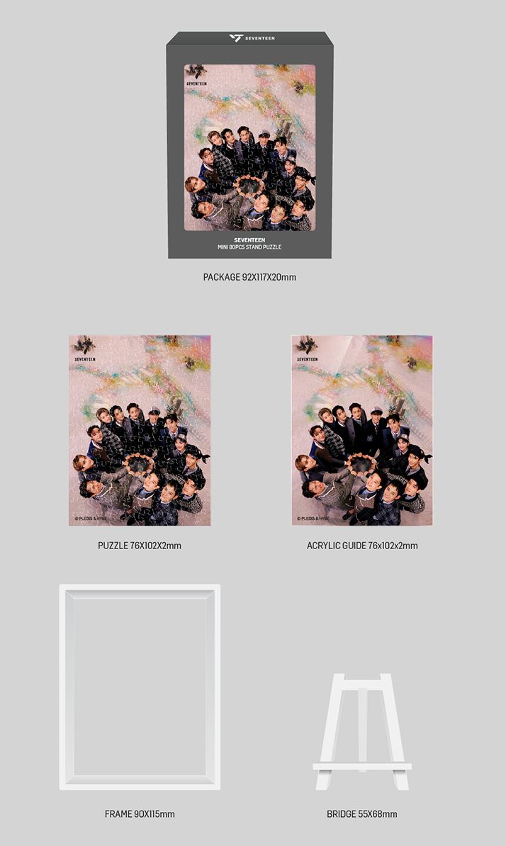 SEVENTEEN - MINI 80PCS STAND PUZZLE Nolae