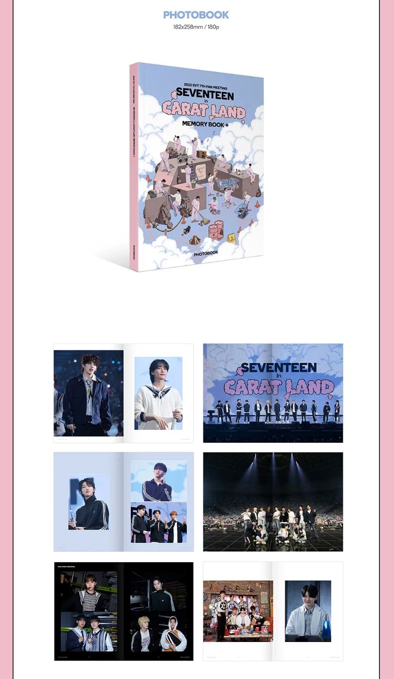 SEVENTEEN - SEVENTEEN in CARAT LAND (MEMORY BOOK + DIGITAL CODE) Nolae