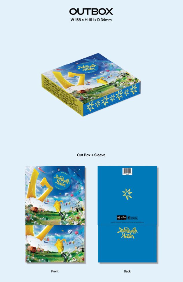 SEVENTEEN - SEVENTEENTH HEAVEN (CARAT VER.) + BDM Photocard