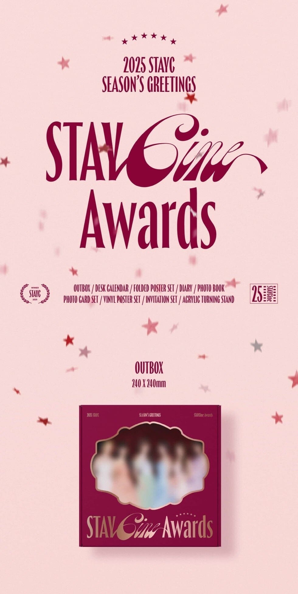 STAYC - 2025 STAYCine Awards 2025 SEASON’S GREETINGS Nolae