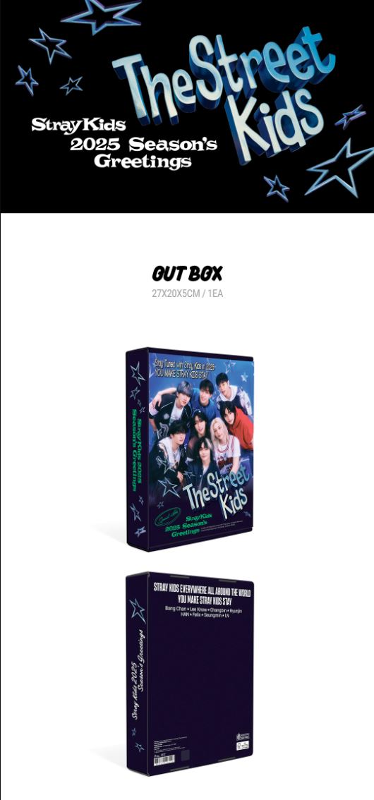 STRAY KIDS - 2025 SEASON'S GREETINGS + Apple Music Gift Nolae