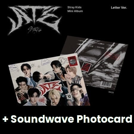 STRAY KIDS - ATE (9TH MINI ALBUM) LETTER VER. + Soundwave Photocard Nolae