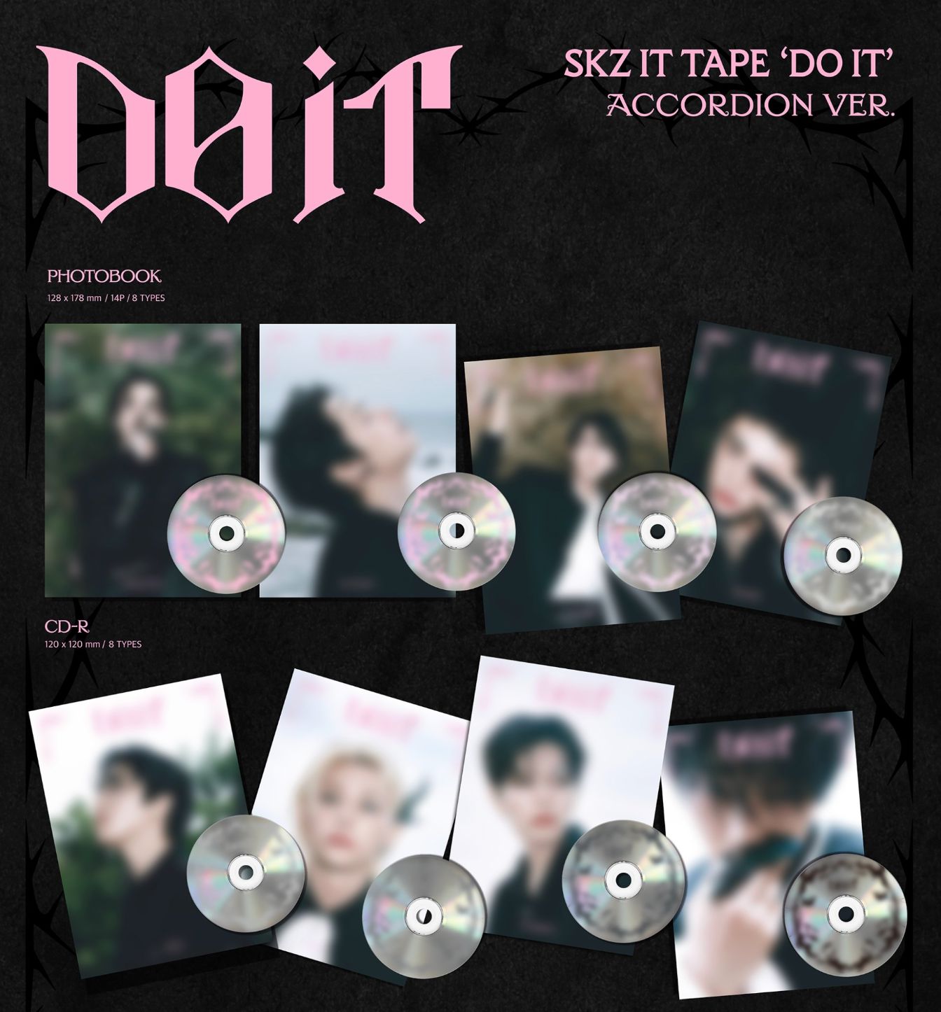 STRAY KIDS - DO IT (ACCORDION VER.) + Soundwave Photocard