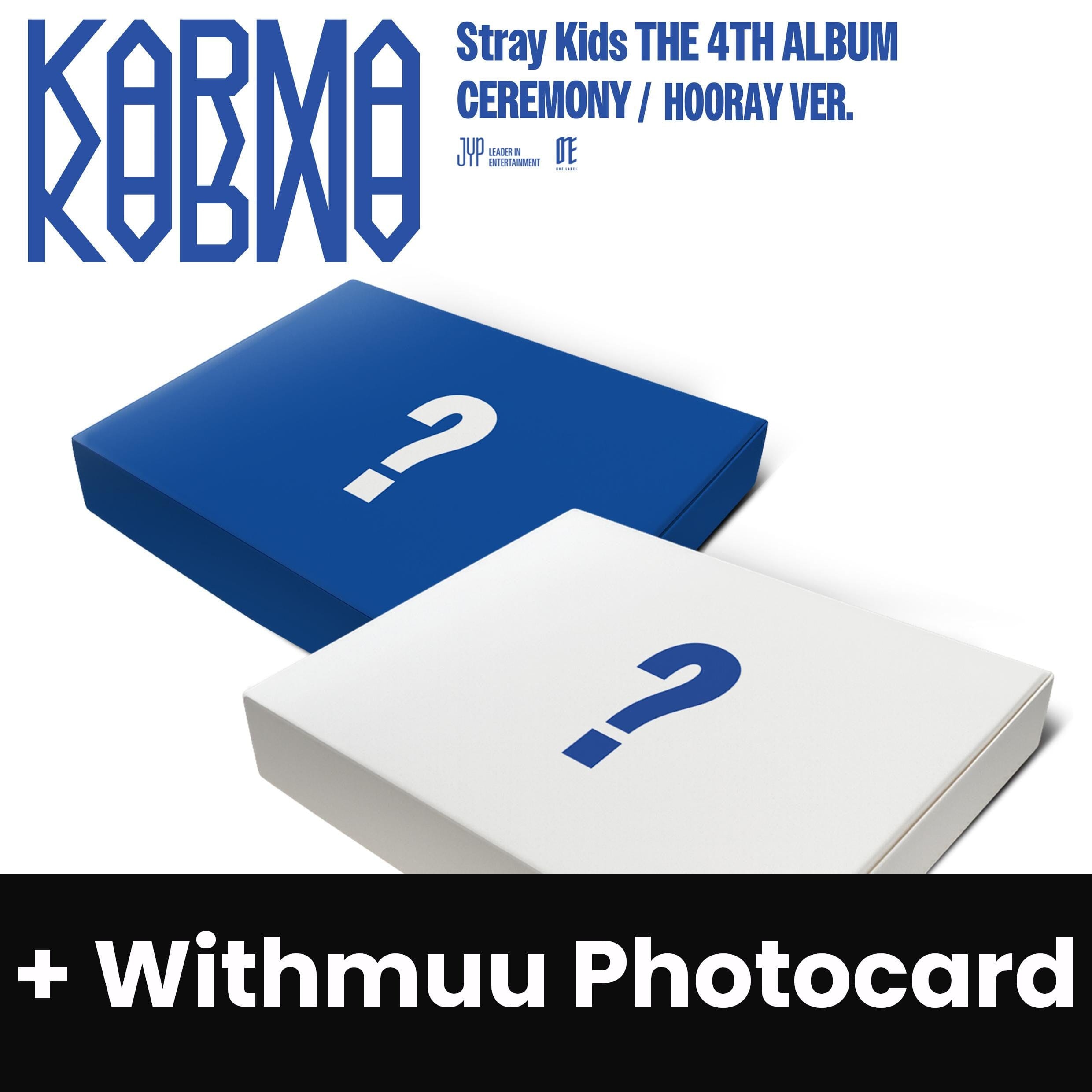 STRAY KIDS - KARMA + Withmuu Photocard Nolae