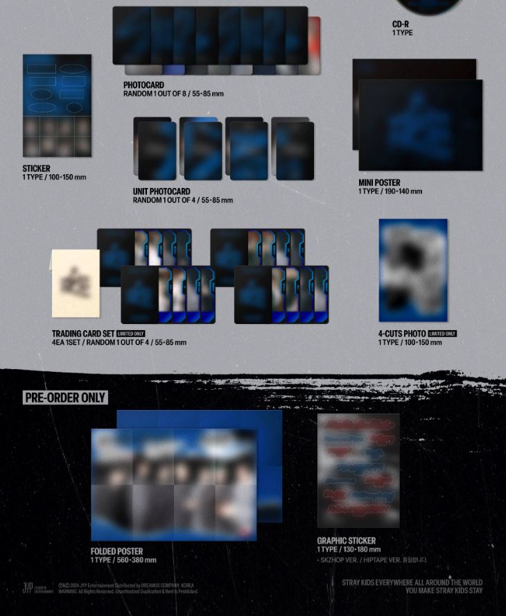 STRAY KIDS - SKZHOP HIPTAPE ‘合 (HOP)’ (HIPTAPE VER.) (LIMITED) + Dear My Muse Photocard Nolae