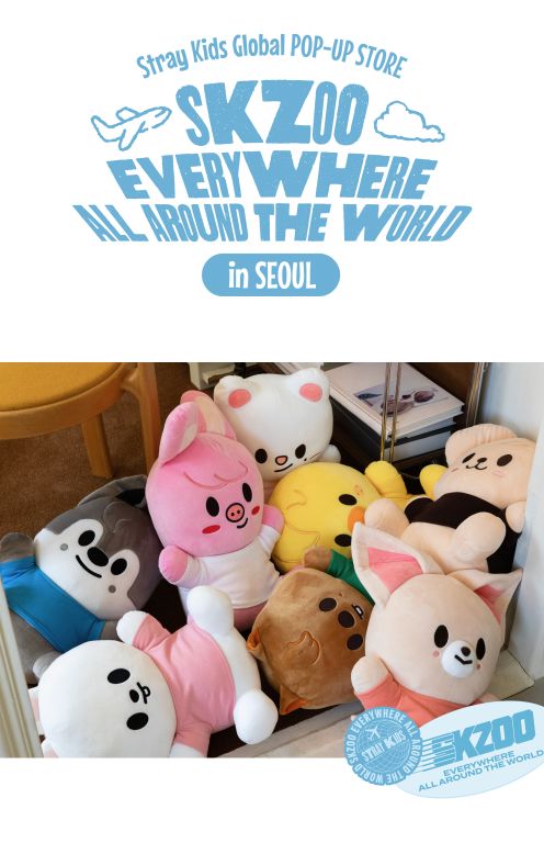 STRAY KIDS - SKZOO EVERYWHERE ALL AROUND THE WORLD IN SEOUL MD 2 Nolae