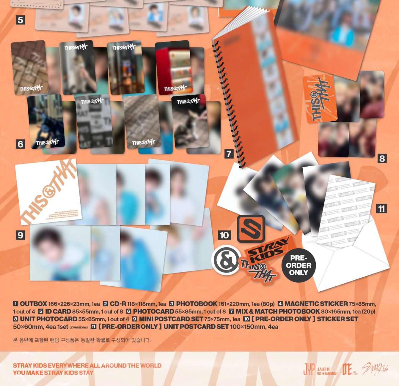 STRAY KIDS - THIS & THAT + BDM Gift Nolae