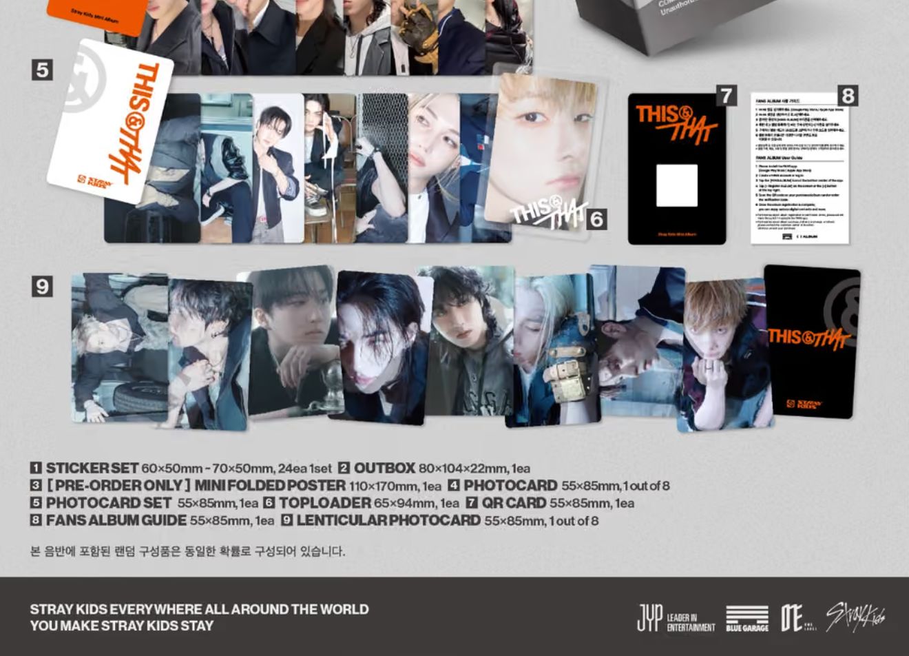 STRAY KIDS - THIS & THAT (FANS ALBUM VER.) + Aladin Gift Nolae