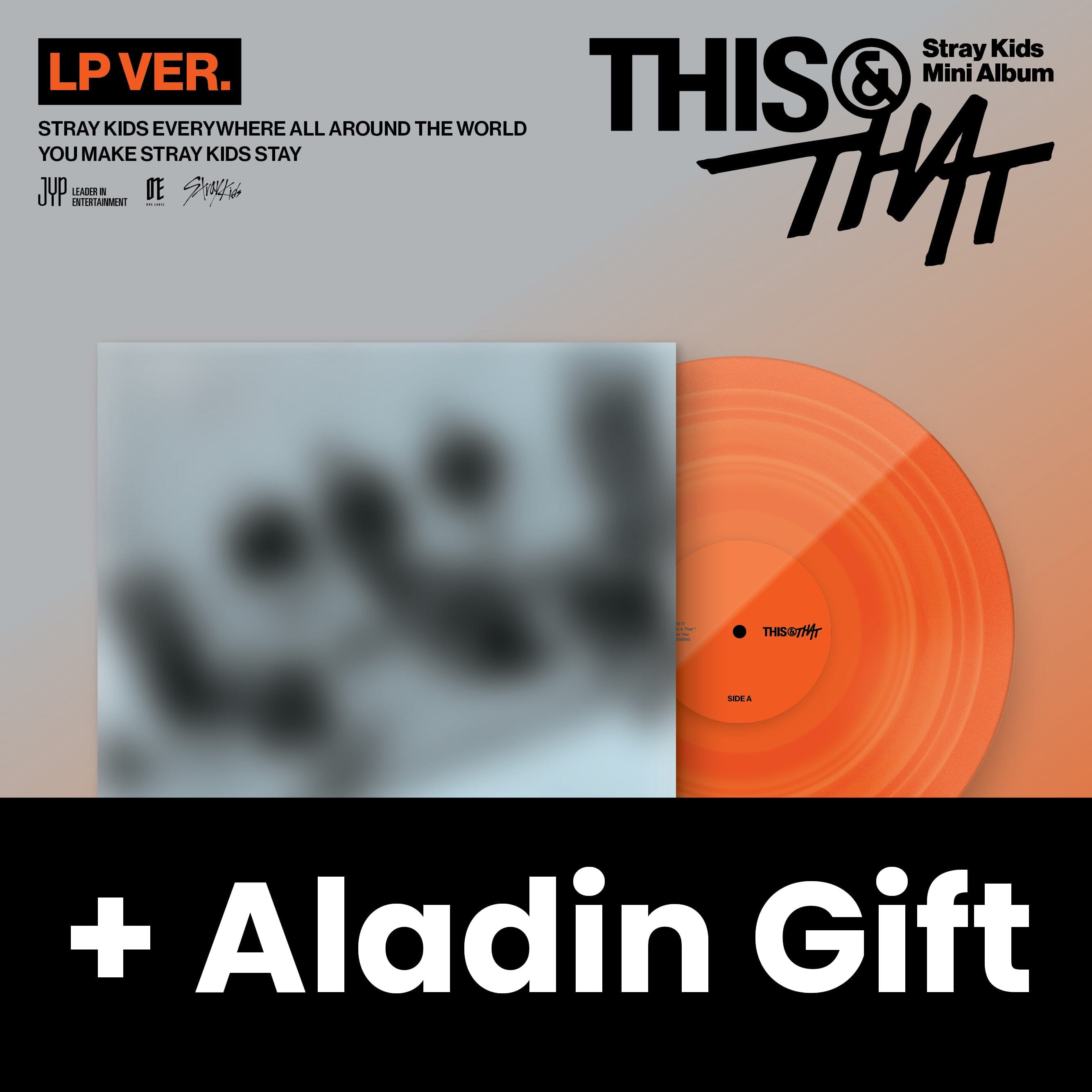 STRAY KIDS - THIS & THAT (LP VER.) (LIMITED) + Aladin Gift Nolae