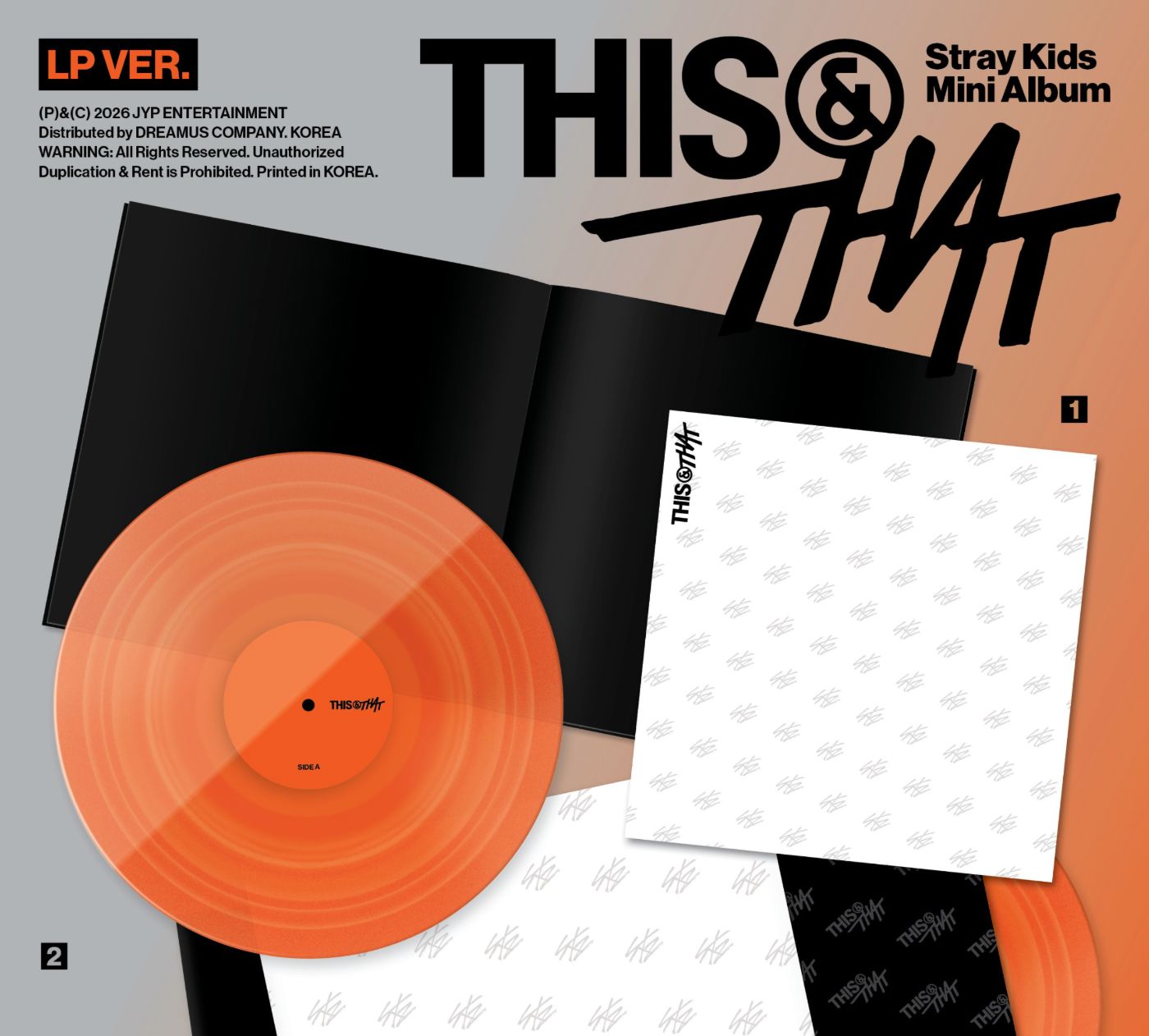STRAY KIDS - THIS & THAT (LP VER.) (LIMITED) + Dear My Muse Gift Nolae