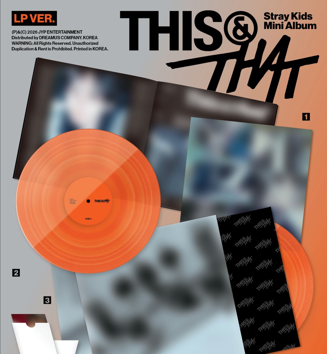 STRAY KIDS - THIS & THAT (LP VER.) (LIMITED) + Musicplant Gift Nolae