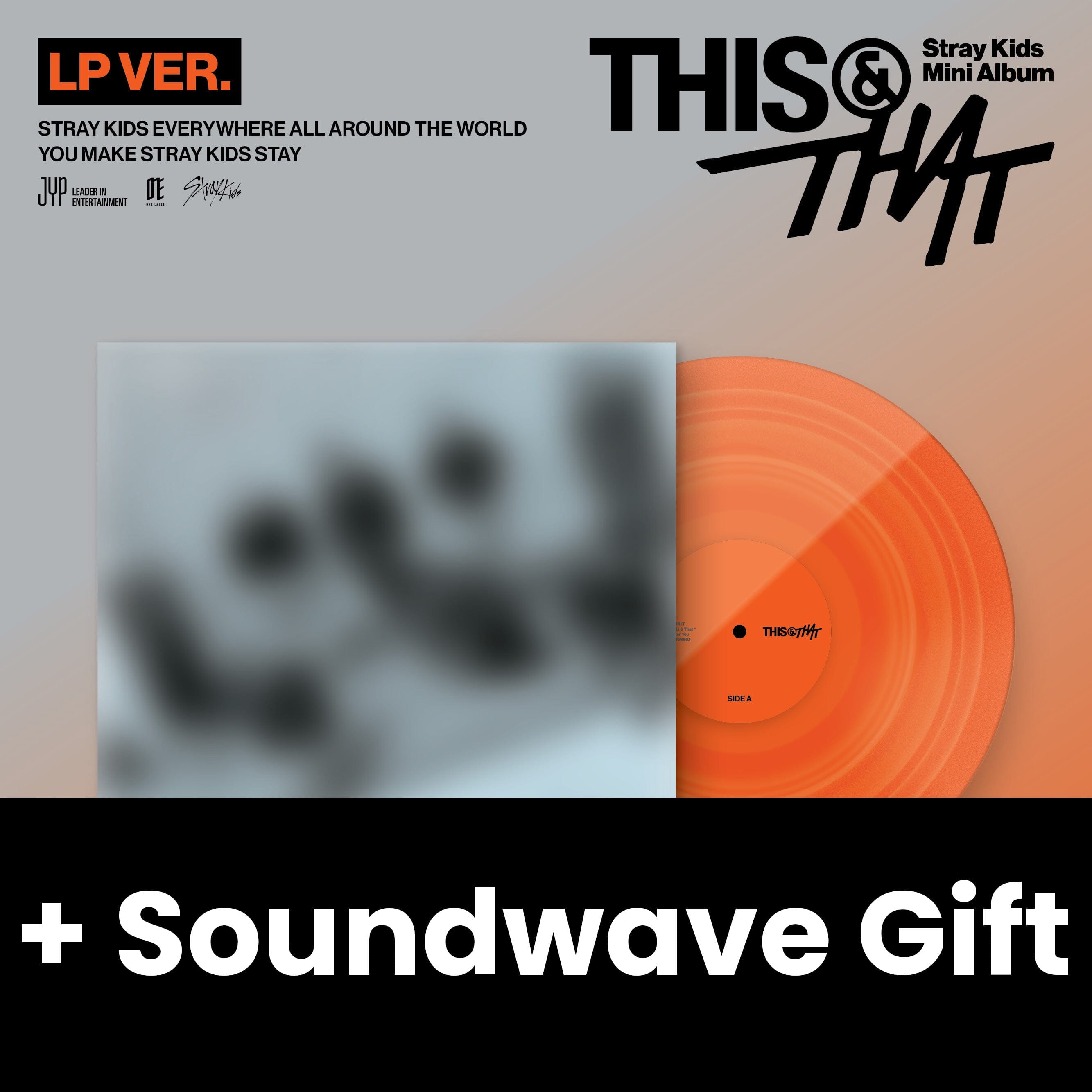 STRAY KIDS - THIS & THAT (LP VER.) (LIMITED) + Soundwave Gift Nolae