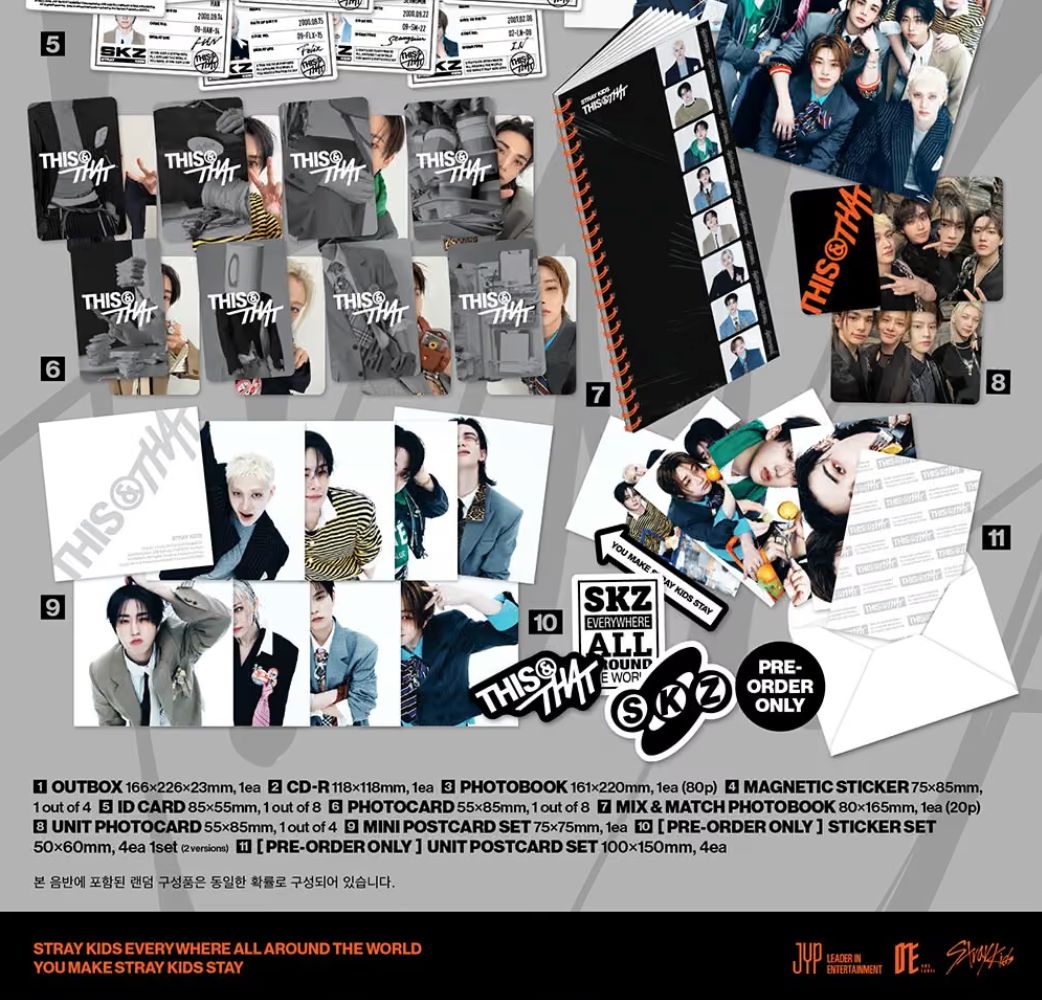 STRAY KIDS - THIS & THAT + Musickorea Gift Nolae