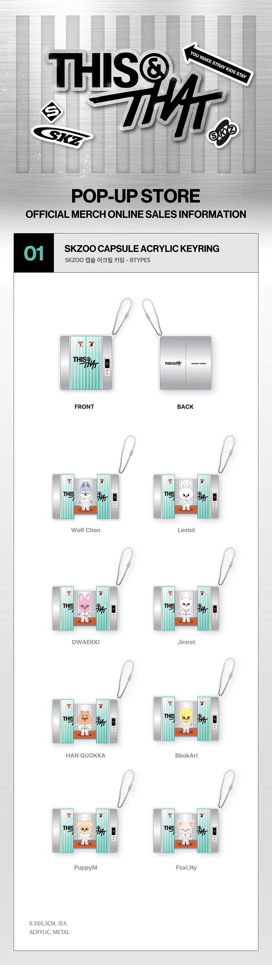 STRAY KIDS - [THIS & THAT] POP-UP STORE MD 1 WEEK - 1 Nolae