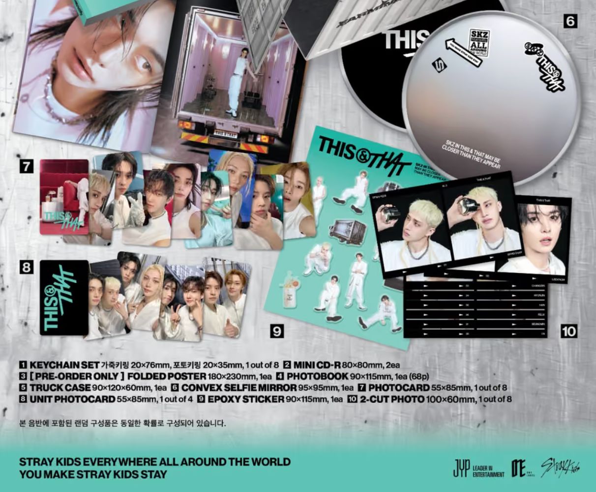 STRAY KIDS - THIS & THAT (TRUCK VER.) (LIMITED) + BDM Gift Nolae