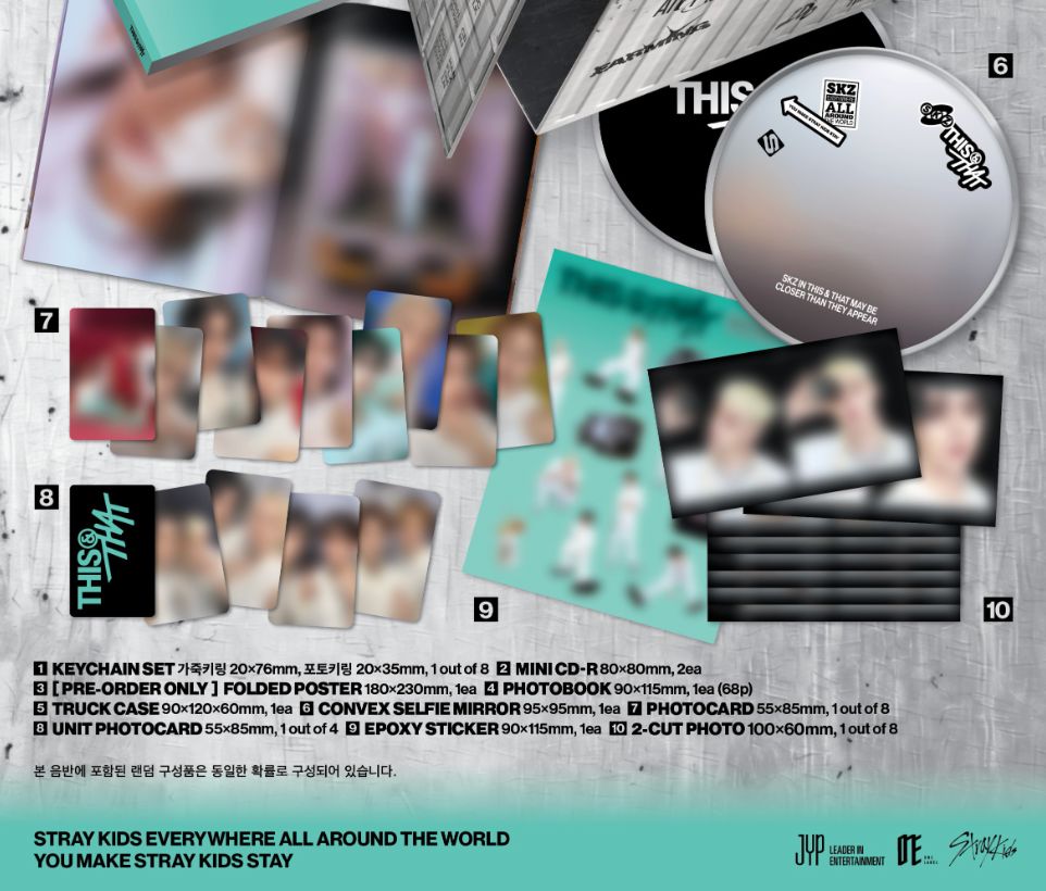 STRAY KIDS - THIS & THAT (TRUCK VER.) (LIMITED) + Musicplant Gift Nolae