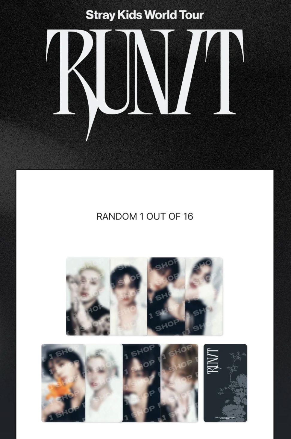 STRAY KIDS - WORLD TOUR 'RUN IT' MD 2 Nolae