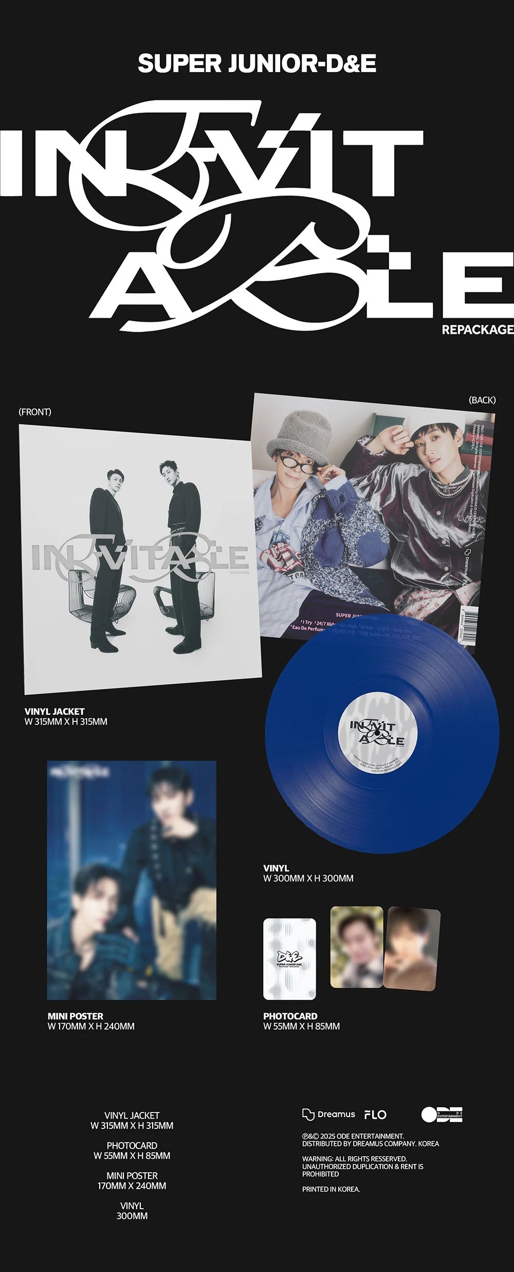 SUPER JUNIOR D&E - INEVITABLE LP Nolae