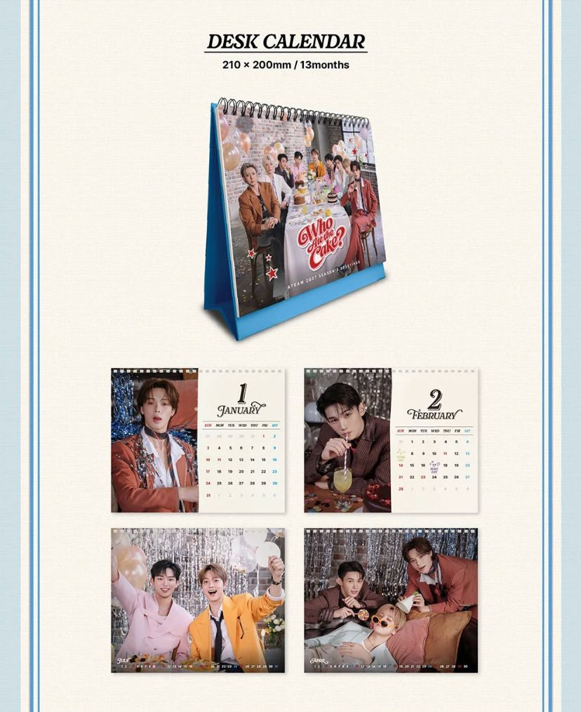 &TEAM - 2027 SEASON'S GREETINGS (WHO ATE THE CAKE?) Nolae