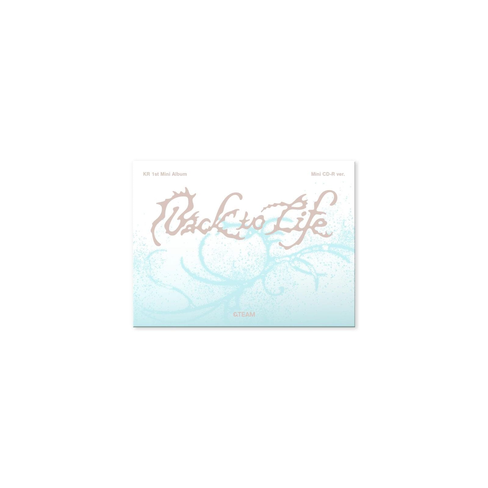 &TEAM - BACK TO LIFE (1ST KOREAN MINI ALBUM) (PHOTOCARD BOX) (MINI CD VER.) Nolae