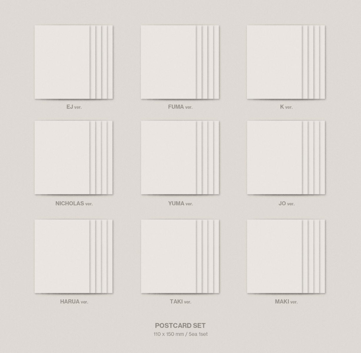 &TEAM - MARK ON ME (2ND KOREAN MINI ALBUM) (SOLO VER.) Nolae
