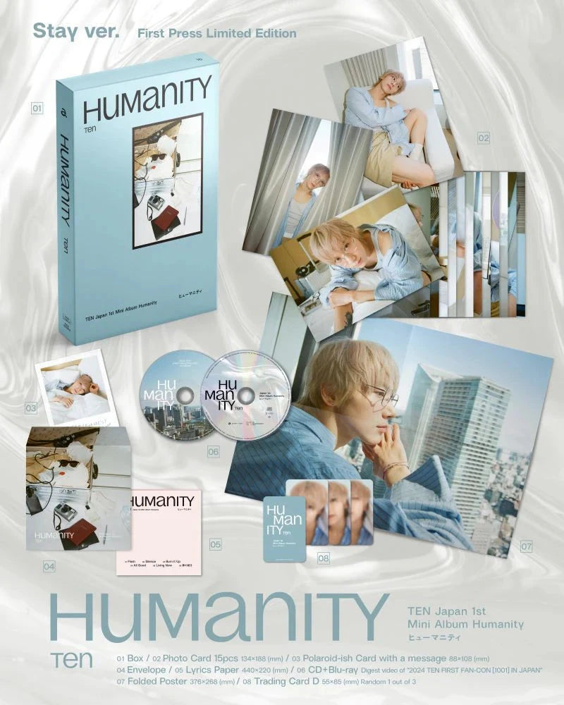TEN (NCT) - HUMANITY (1ST JAPAN MINI ALBUM) Nolae