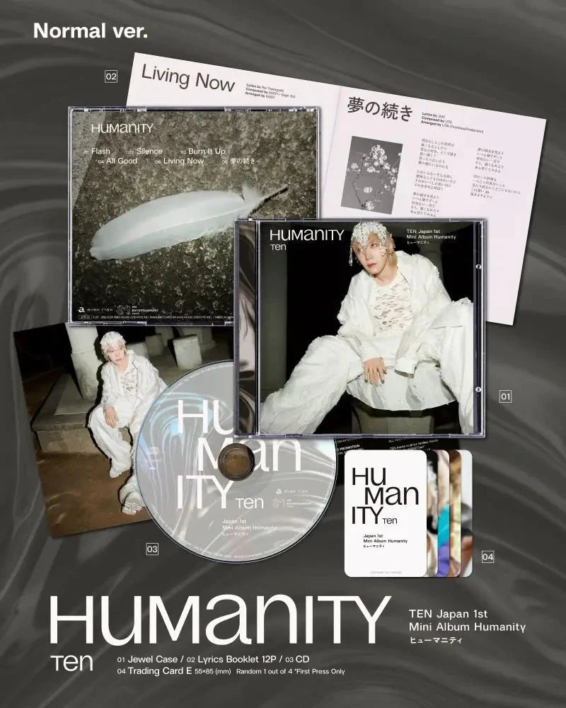 TEN (NCT) - HUMANITY (1ST JAPAN MINI ALBUM) Nolae
